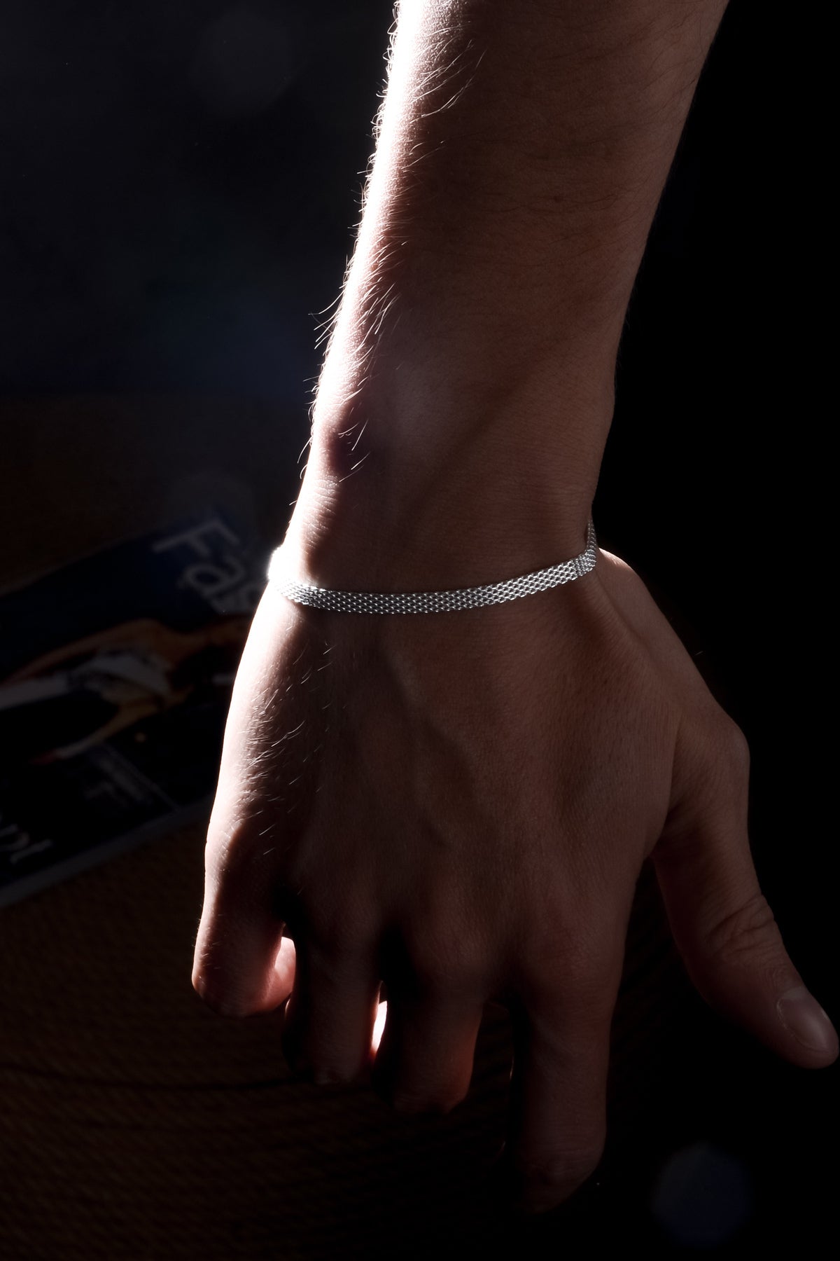 925 Sterling Silver Old Money Woven Bracelet – Men's