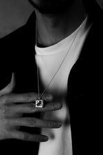 925 Sterling Silver Coin Wise Bird Slim Gourmet Necklace