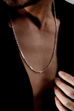 925 Sterling Silver Old Money Foxtail Chain