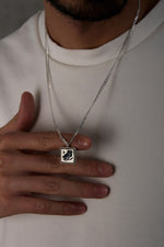 925 Sterling Silver Coin Wise Bird Gourmet Necklace