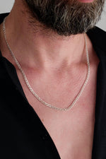 925 Sterling Silver Laser Cut Bird Eye Chain