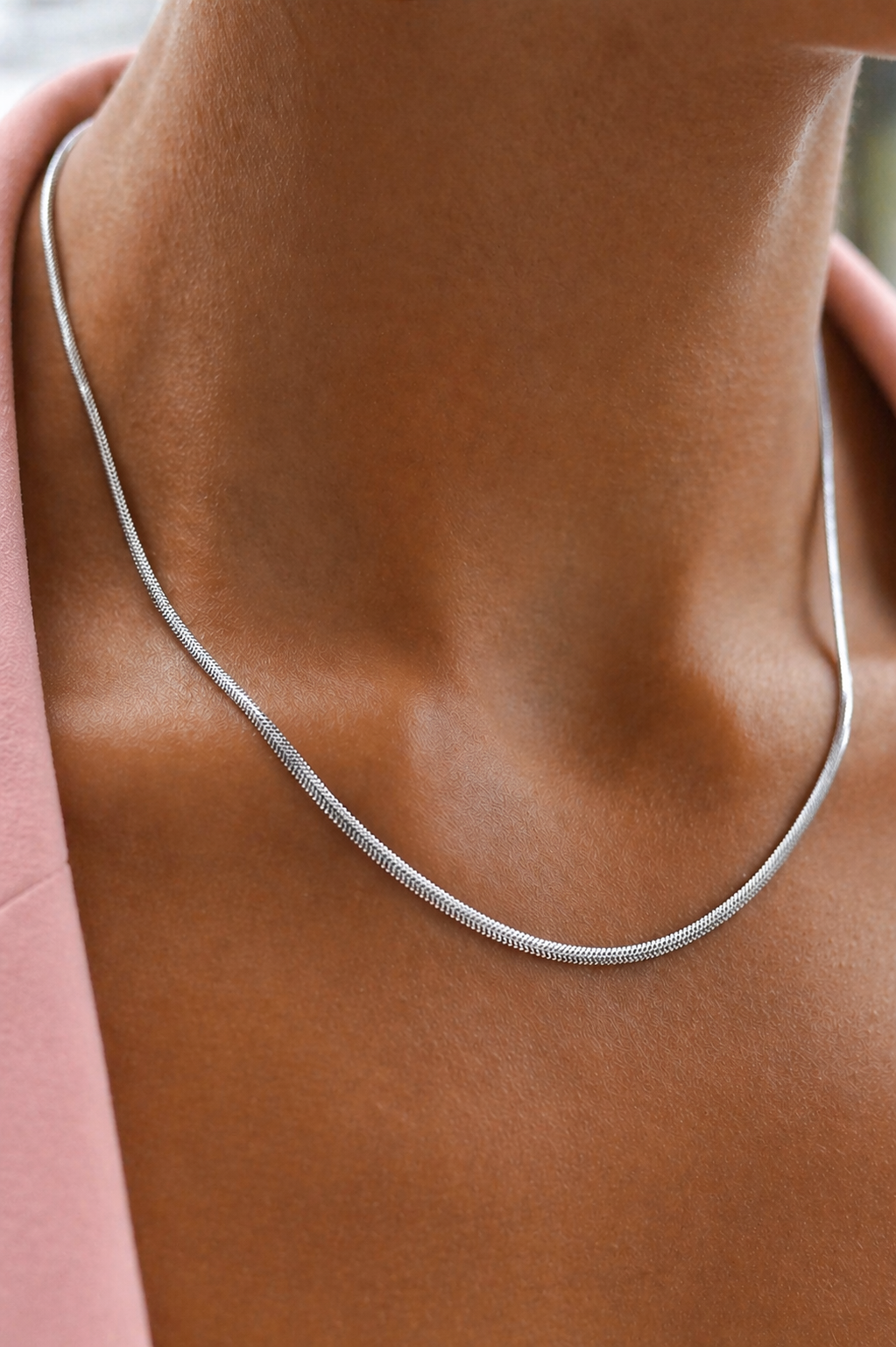 925 Sterling Silver Omonoia First Marriage Ceremony Rope Necklace