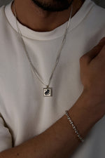 925 Sterling Silver Coin Wise Bird Gourmet Necklace