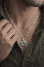 925 Sterling Silver Arcane Eye Forse Necklace