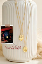14K Gold Plated 925 Sterling Silver Personalized Initial Locket Necklace