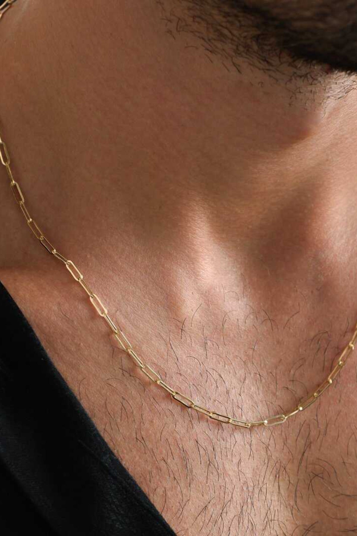 14 K Gold Kaplama 925 Ayar Gümüş Old Money Ataç Kolye