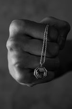 925 Sterling Silver Antique Deer Rope Chain Necklace