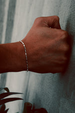 925 Sterling Silver Old Money Cylinder Bracelet