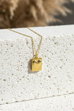 14K Gold Plated 925 Sterling Silver Heart Gift Necklace