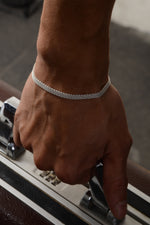 925 Sterling Silver Old Money Woven Bracelet – Men's