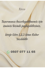 14 K Gold Kaplama 925 Ayar Gümüş İsim Bileklik