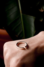 925 Sterling Silver Old Money Adjustable Wedding Band Ring