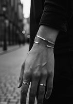 925 Sterling Silver Old Money Adjustable Wedding Band Ring